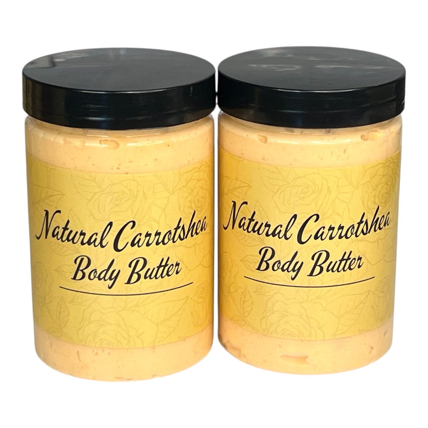 Natural carrotshea body butter