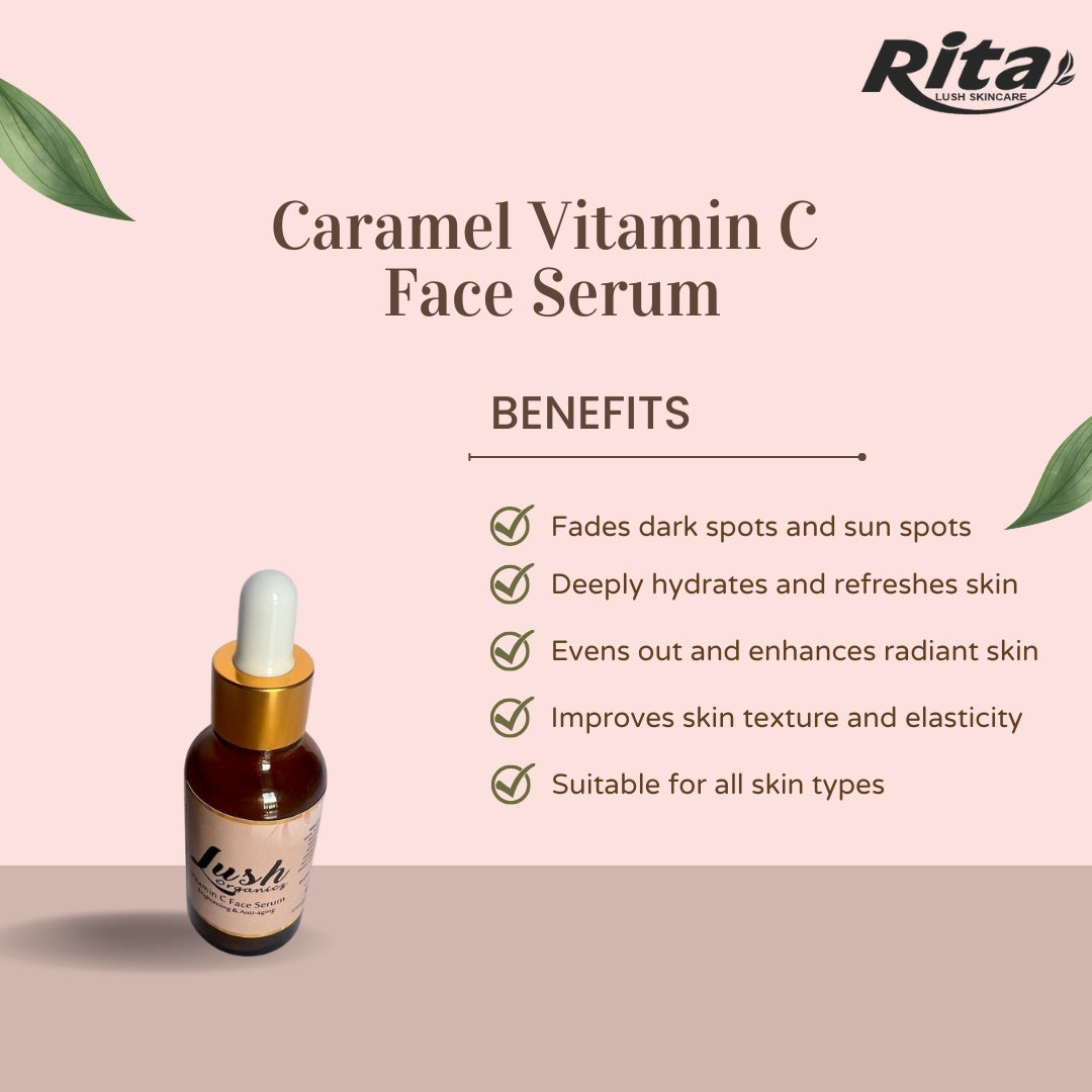 Vitamin C brightening face serum