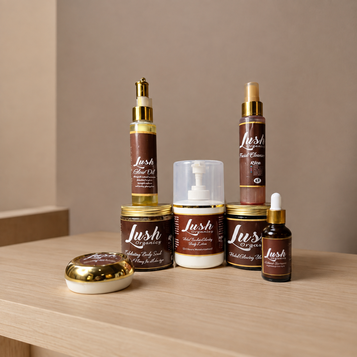 Natural Radiance Glow Oil for Dark Skin