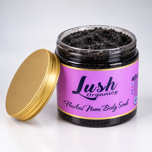 Flawless Lightning Neem Body Scrub – Exfoliating Body Scrub for Smooth, Radiant & Even-Looking Skin