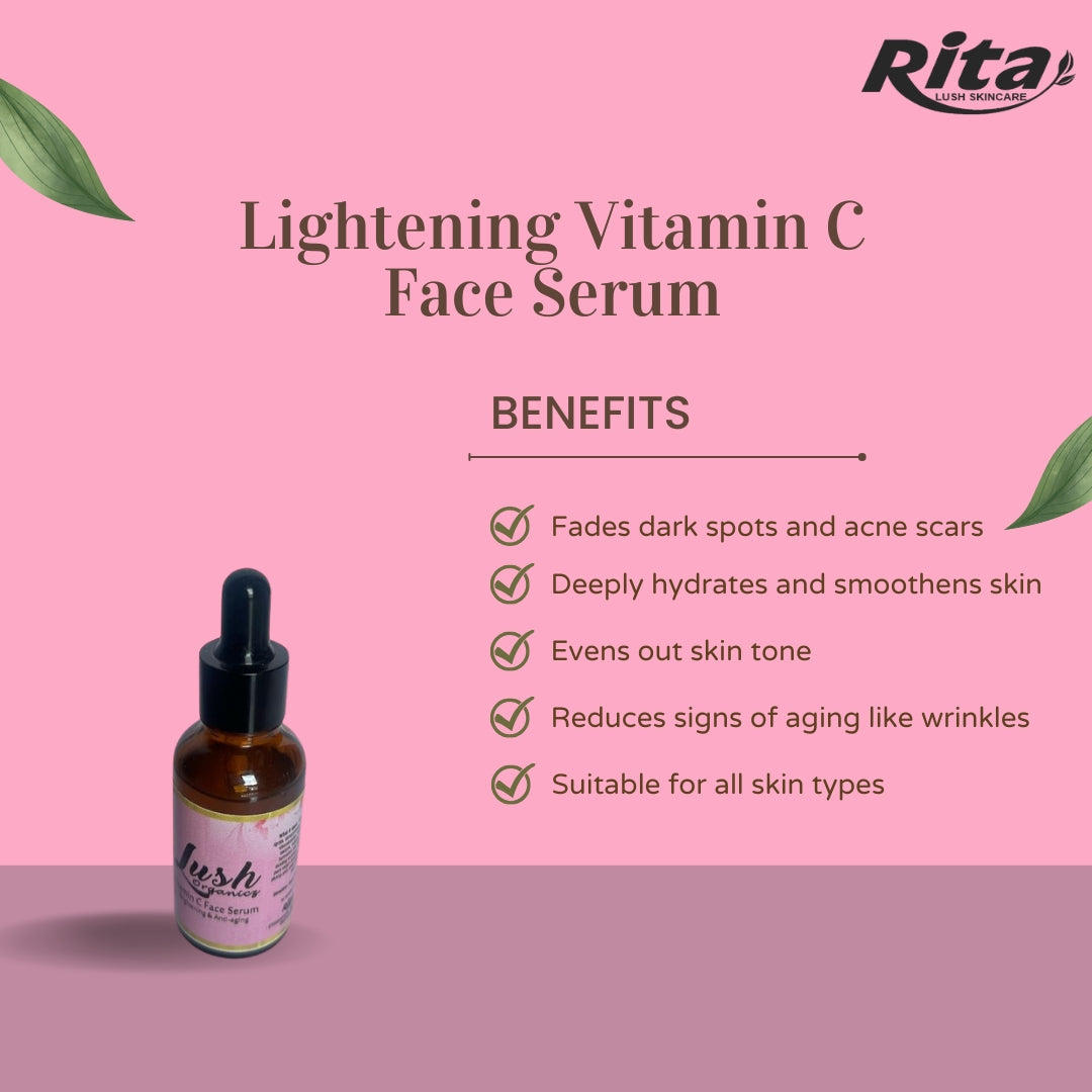 Vitamin C lightening face serum