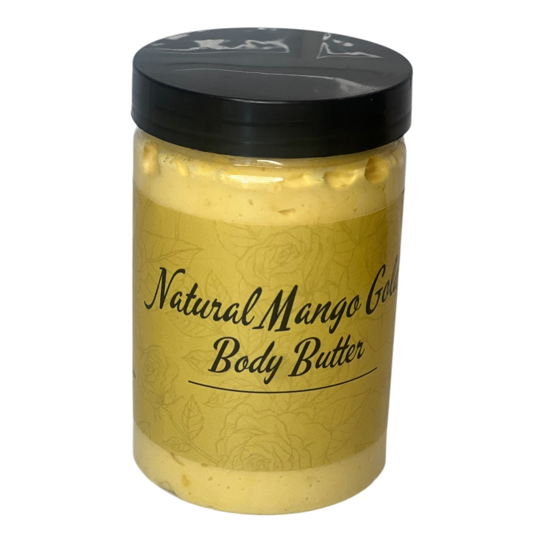 Natural mango  gold body butter