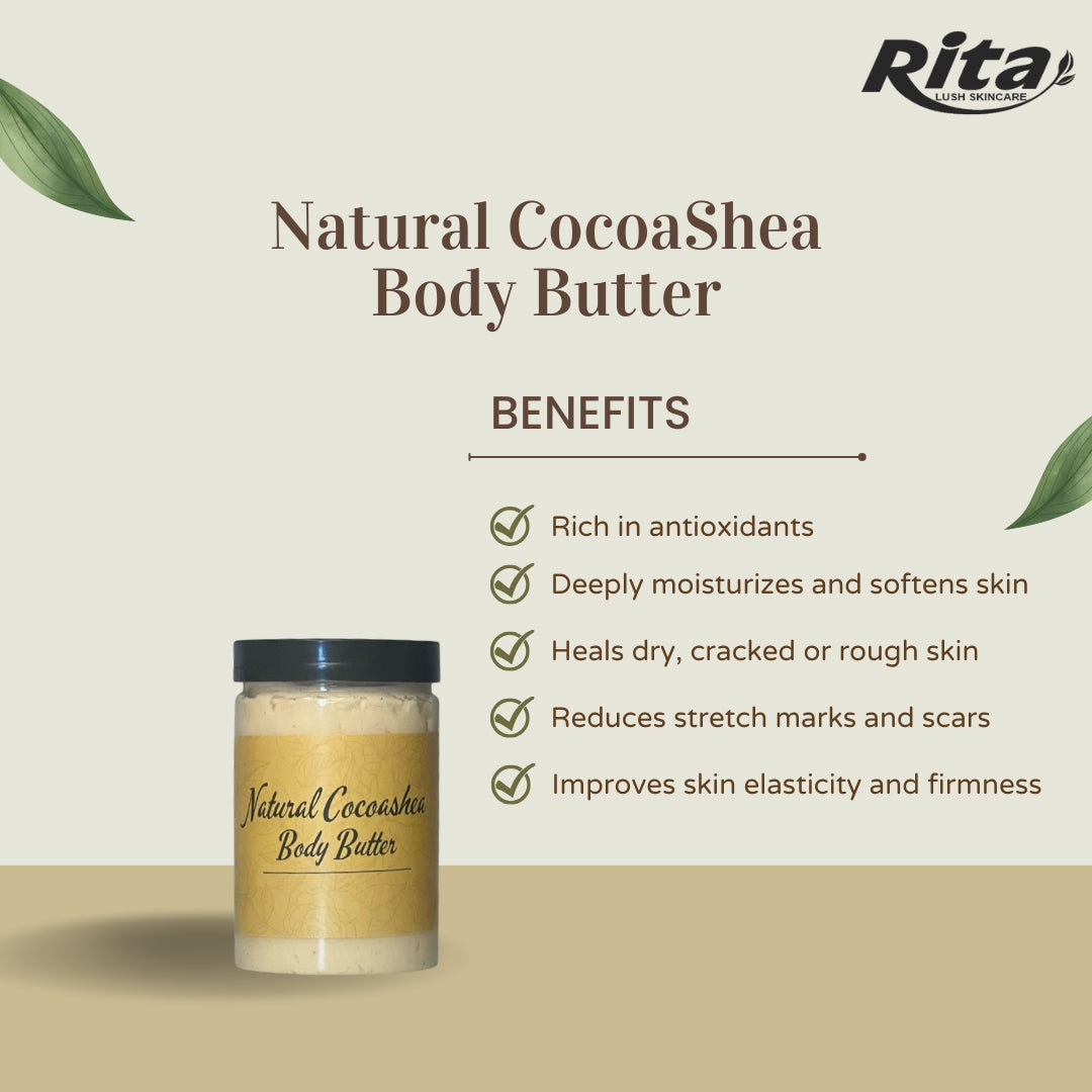 Natural Cocoshea body butter