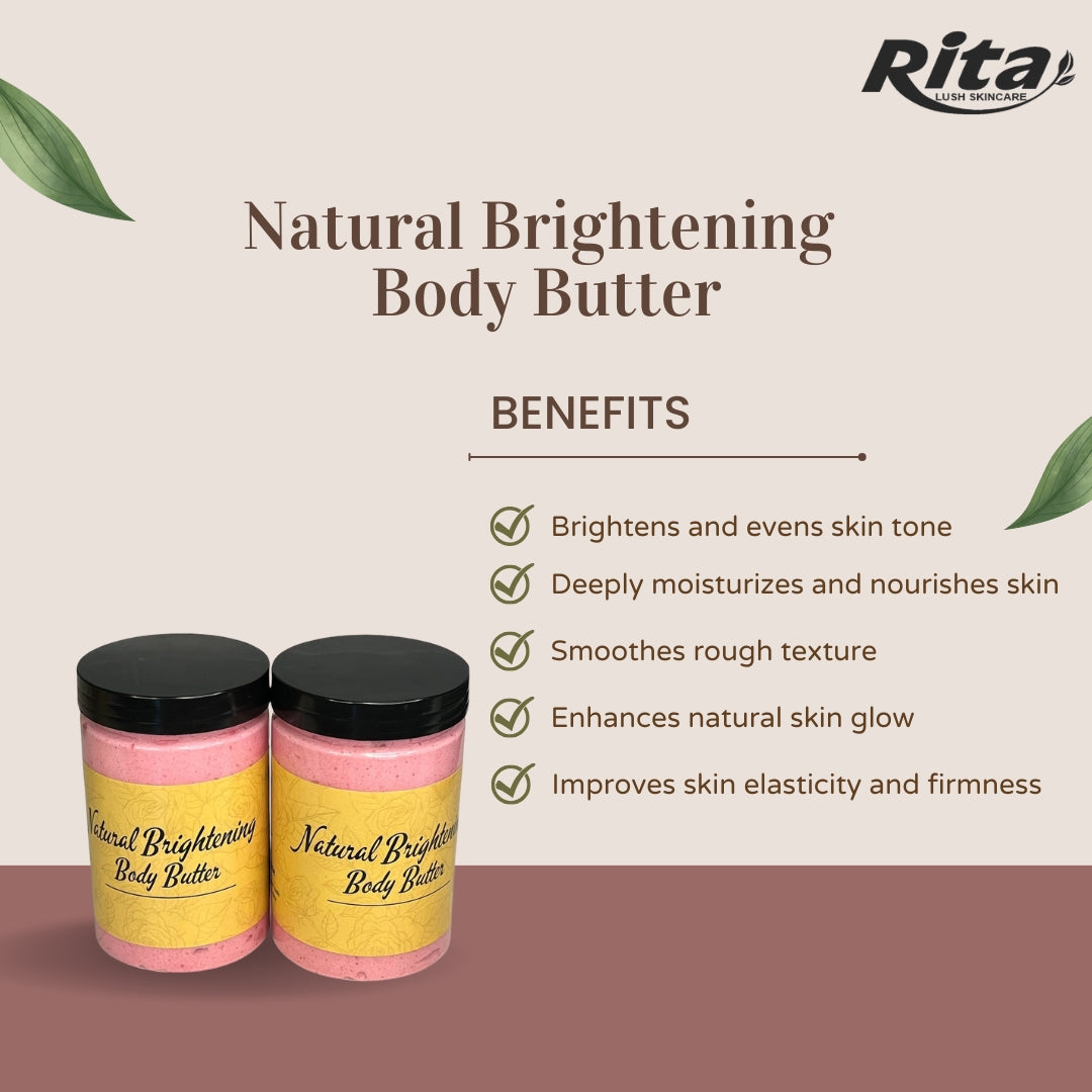 Natural Brightening body butter