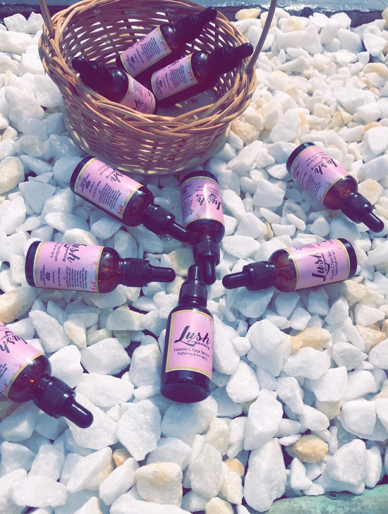 Vitamin C lightening face serum