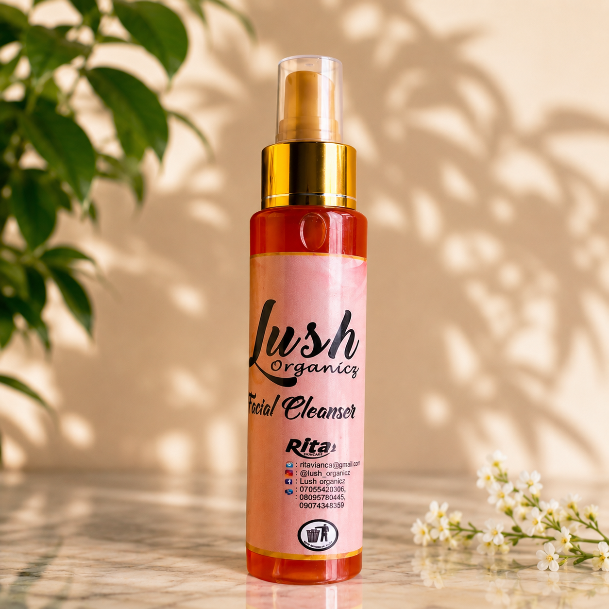 Facial Cleanser | Gentle Daily Face Wash for Brighter, Clearer Skin