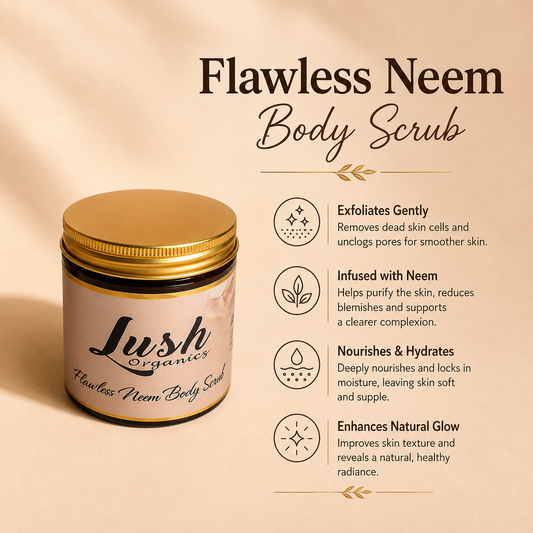 Caramel Flawless Neem Body Scrub
