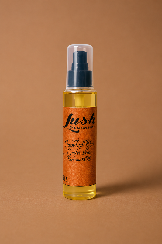 Green, Red & Blue Spider Vein Oil