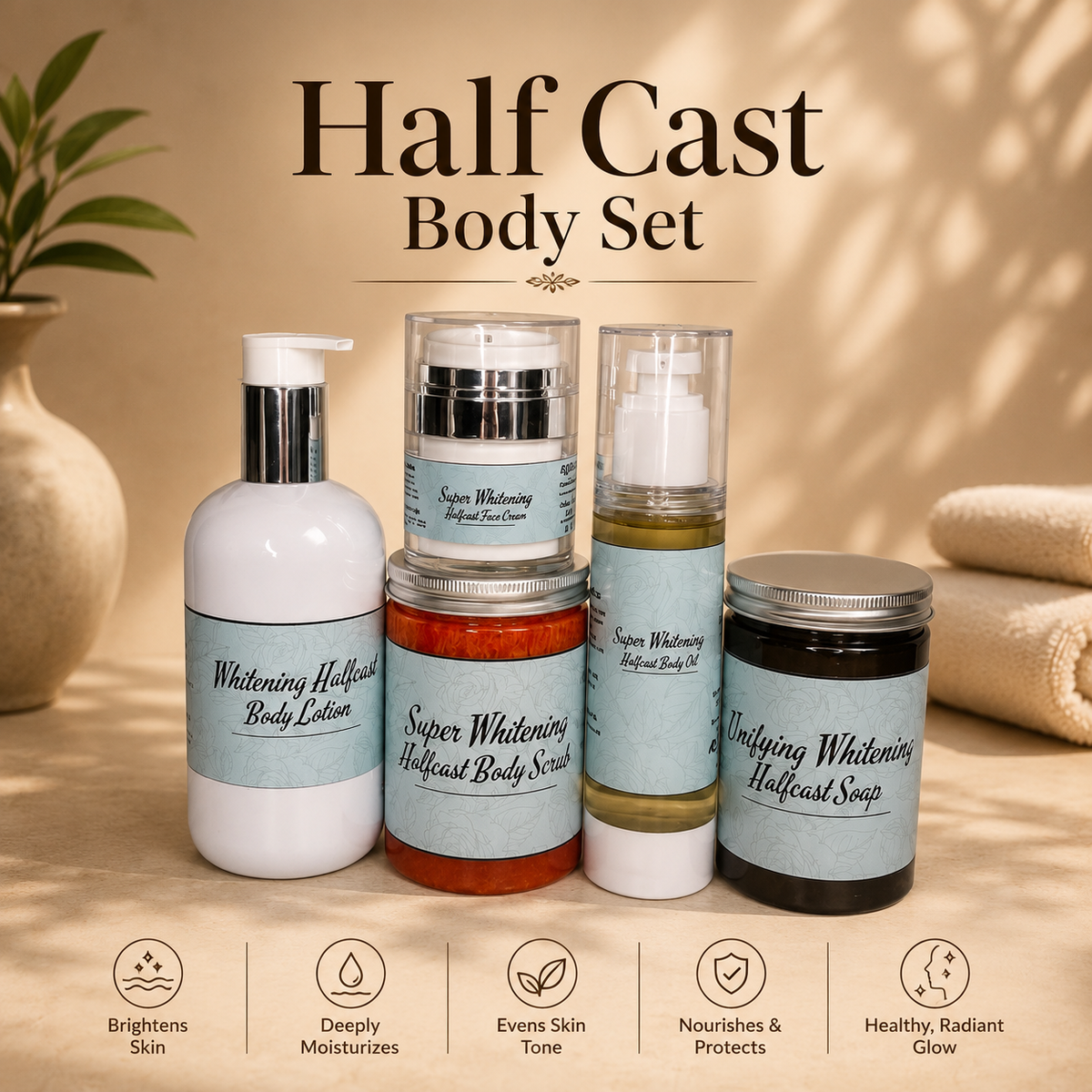 Whitening Half Cast Face Cream (30ml)