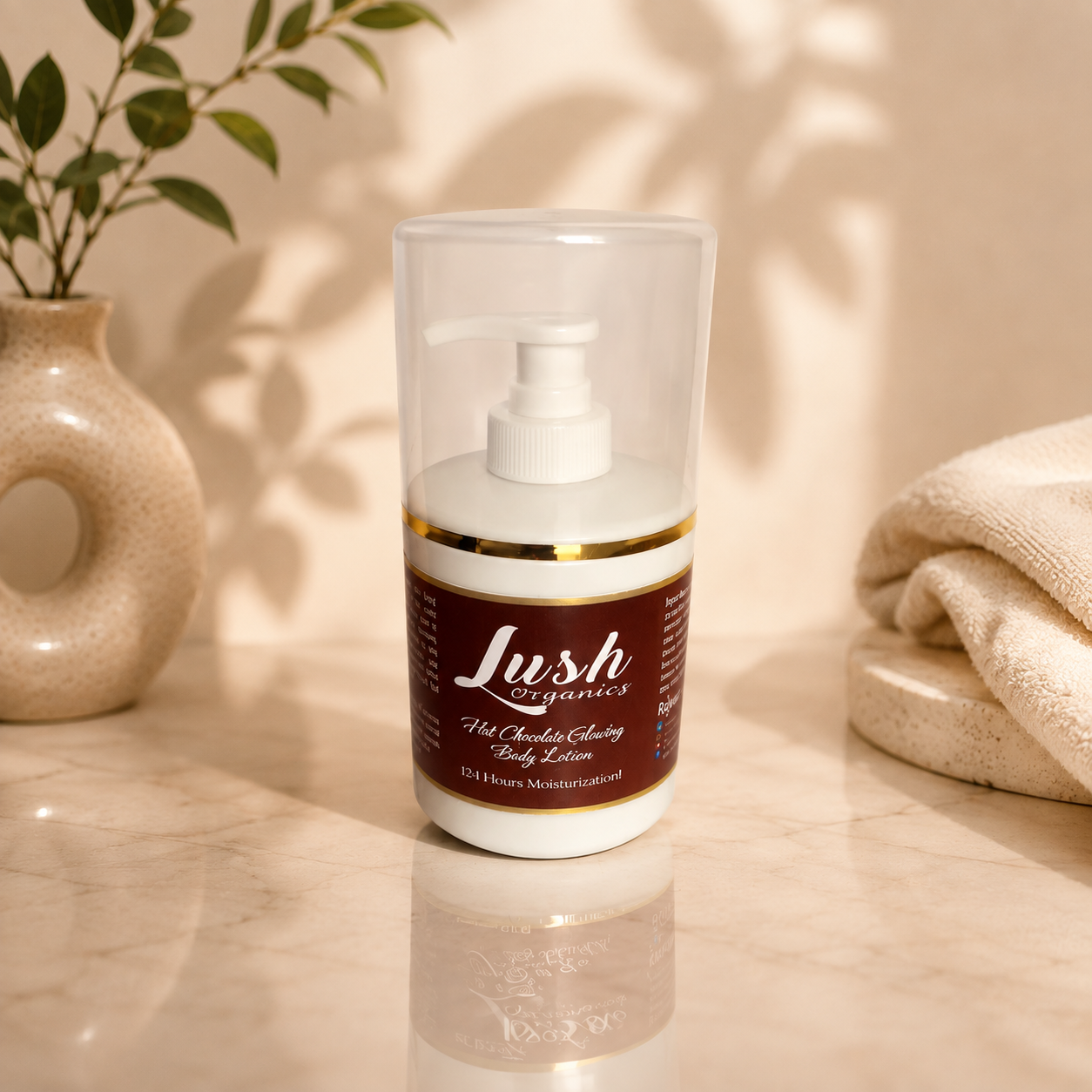 Hot Chocolate Glowing Body Lotion