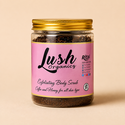 Lightening Coffee & Honey Exfoliating Body Scrub