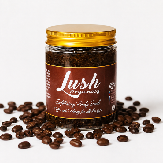 Exfoliating Coffee & Honey Body Scrub