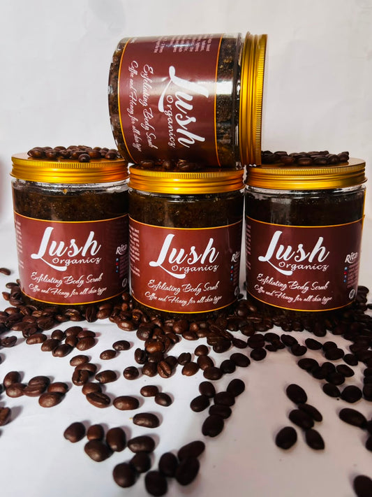 Exfoliating Coffee & Honey Body Scrub
