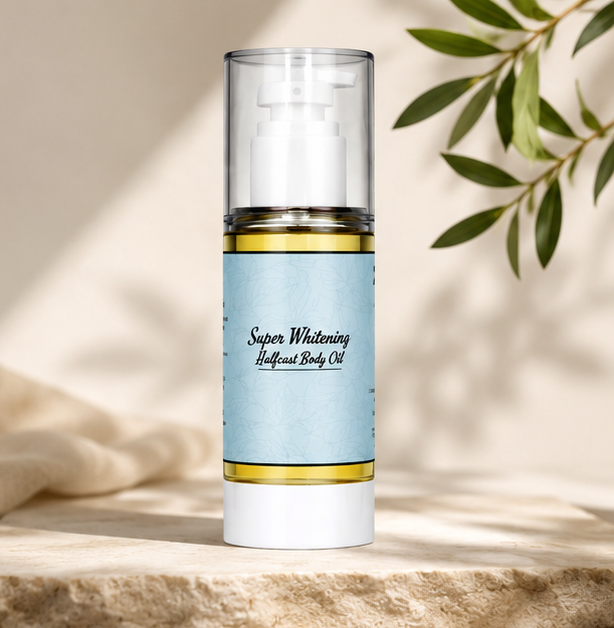 Super Whitening Half Cast Body Oil  | Nourishing Brightening Body Oil