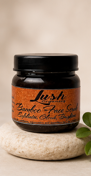 Bamboo Face Scrub 100ml | Gentle Exfoliating Face Scrub