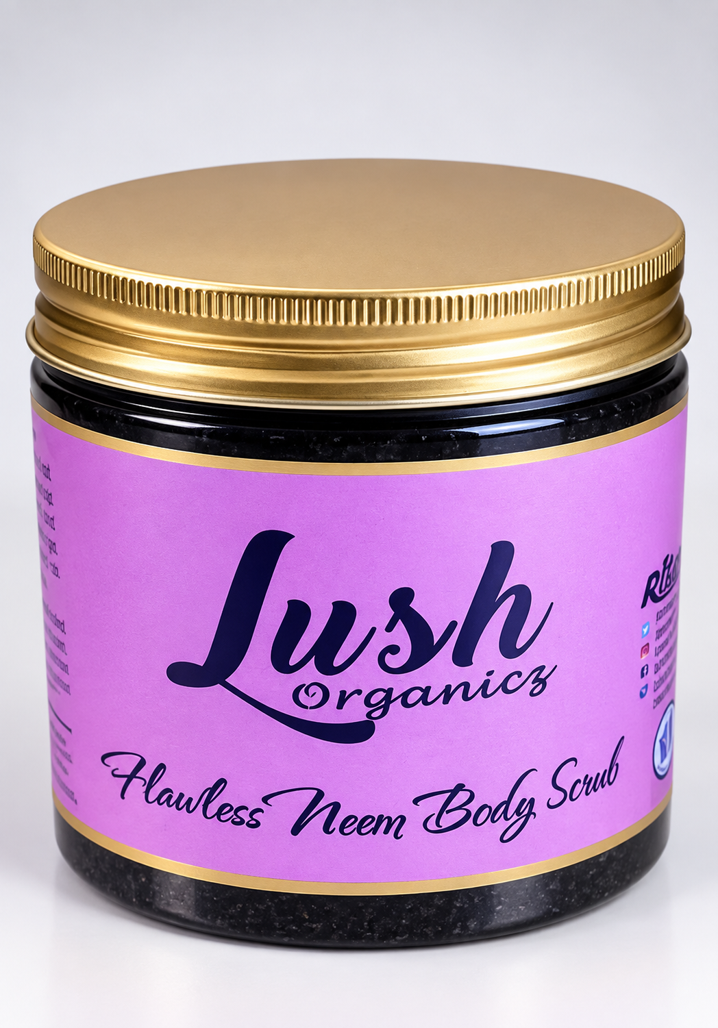 Flawless Lightning Neem Body Scrub – Exfoliating Body Scrub for Smooth, Radiant & Even-Looking Skin