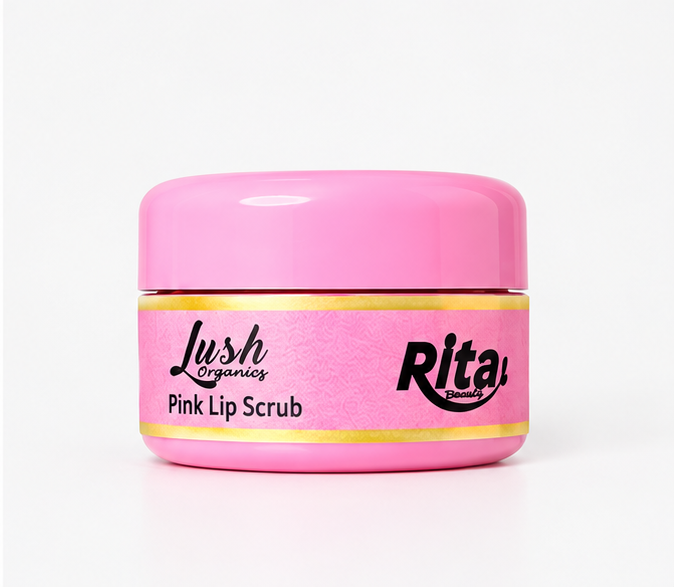Pink Lip Scrub – Exfoliating & Hydrating Lip Treatment for Soft, Smooth Lips